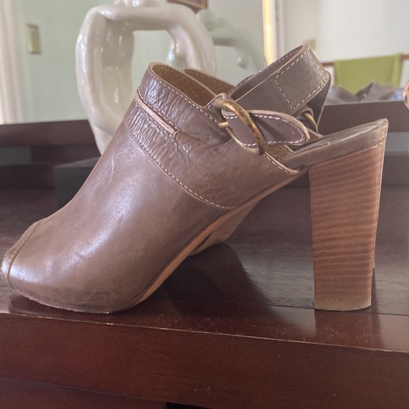 Chloe peep toe soft leather sandals 9.5 - Picture 7 of 8